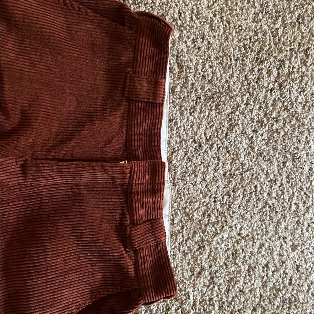 Dickies Men's Corduroy Pants in Rust Brown - Picture 4 of 5